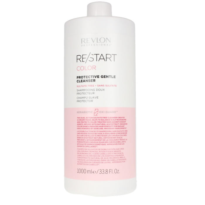 REVLON RE/START COLOR PROTECTIVE GENTLE CLEANSER 1000ml - John Brennan Hair