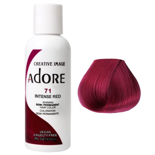 Adore Semi Permanent Color Intense Red #71