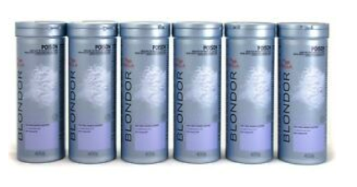 Wella Blondor Bleach Powder 400gm Dust Free x 6