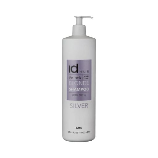 idHAIR Elements Xclusive Blonde Shampoo - Silver 1000ml