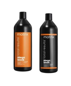 Matrix Total Results Mega Sleek 1 Litre Shampoo and Conditioner