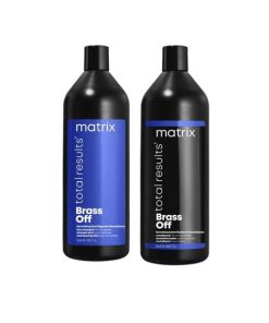 Matrix Total Results Brass Off Shampoo And Conditioner 1l Duo