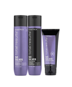 Matrix Total Results Color Obsessed So Silver Trio