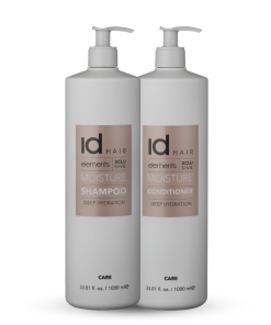 idHAIR Elements Xclusive Moisture Shampoo & Conditioner 1000ml Duo