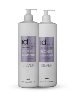 idHAIR Elements Xclusive Blonde Shampoo & Conditioner 1000ml Duo