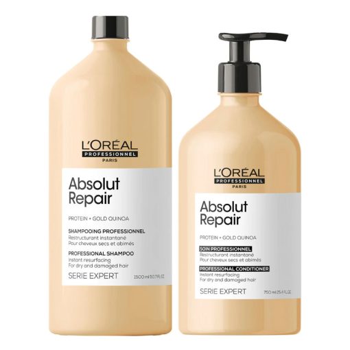 L'OrÃ©al Professionnel Serie Expert Absolut Repair Shampoo 1500ml & Conditioner 750ml Duo