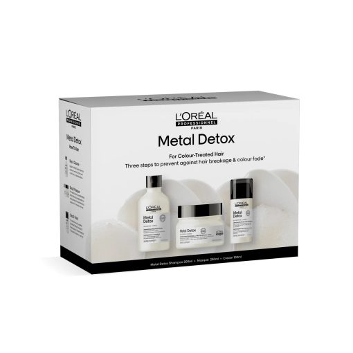 L'OrÃ©al Professionnel Serie Expert Metal Detox Shampoo, Mask & Leave In Trio Pack