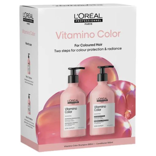 L'OrÃ©al Professionnel Serie Expert Vitamino Color Shampoo & Conditioner Duo 500ml