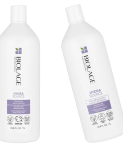 Matrix Biolage Hydrasource Shampoo And Detangling Solution 1l Duo Pack