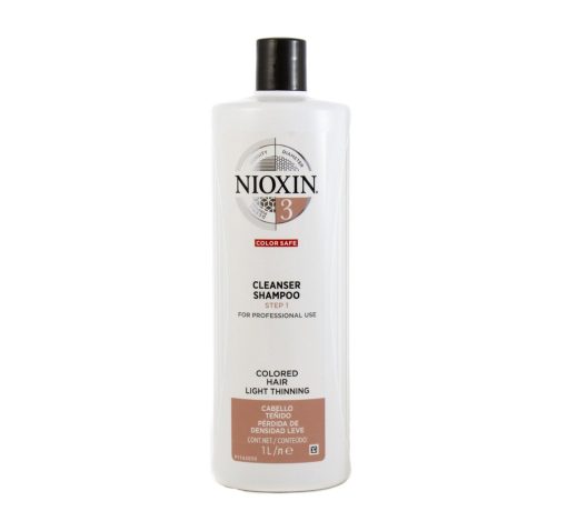 Nioxin System 3 Cleanser Shampoo 1000ml