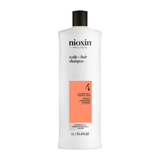 Nioxin PRO CLINICAL Scalp + Hair Thickening System 4 Shampoo 1000ml