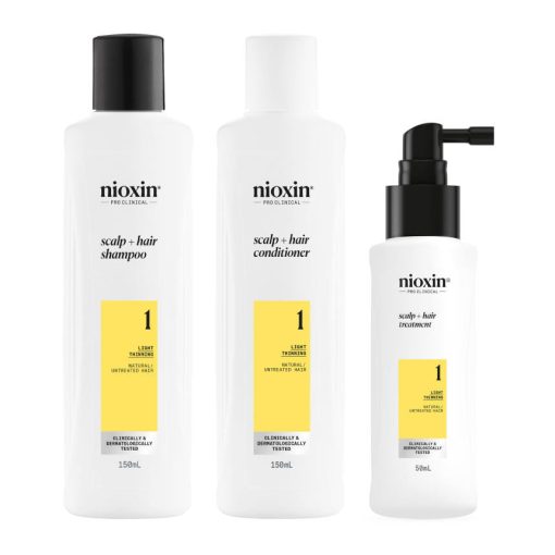 Nioxin PRO CLINICAL Scalp + Hair Thickening System 1 Starter Trial Kit