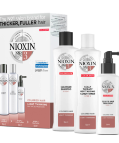 Nioxin System 3 Trial Kit - Shampoo, Conditioner + Treatment 150+150+40ml