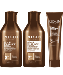 Redken All Soft Mega Curls Shampoo, Conditioner & Leave in Treatment Trio