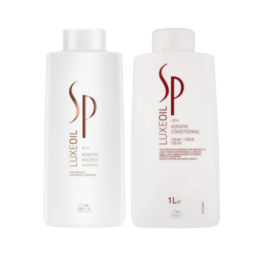 Wella SP LuxeOil Keratin Protect Shampoo & Conditioner 1000ml Duo