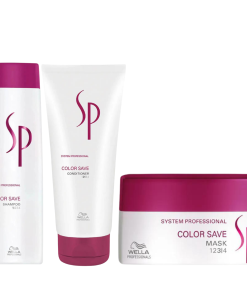Wella SP Color Save Shampoo 250ml, Conditioner 200ml & Mask 200ml Trio