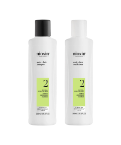 Nioxin PRO CLINCAL Scalp + Hair Thickening System 2 Shampoo & Conditoner 300ml Duo