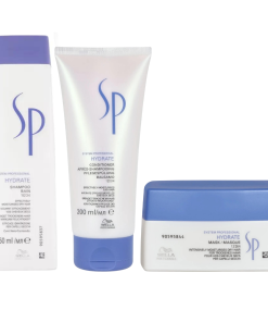 Wella SP Hydrate Shampoo, Conditioner & Mask Trio Pack