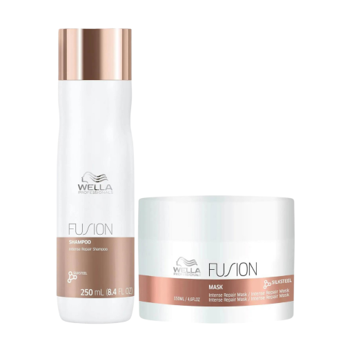 Wella Fusion Intense Repair Shampoo 250ml & Mask 150ml Duo Pack