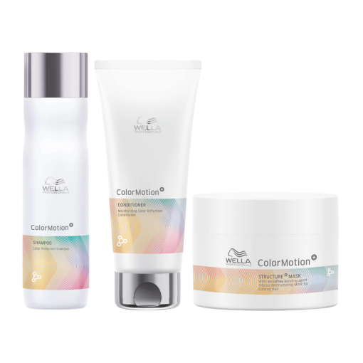 Wella ColorMotion+ Color Protection Shampoo, Conditioner & Mask Trio Pack