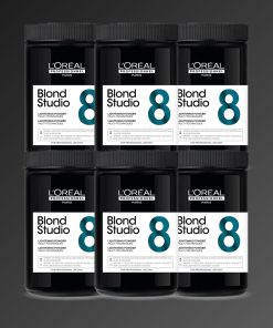 L'Oreal Professionnel Blond Studio Multi Techniques 8 Lightening Powder 500g x 6 Value Pack