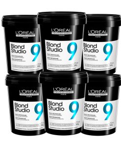 L'Oreal Professionnel Blond Studio 9 Lightening Powder 500g x 6 Value Pack