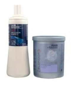 Wella Blondor Lightening Powder (800g) And 12% Developer