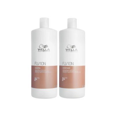Wella Fusion Intense Repair Shampoo & Conditioner 1000ml Duo