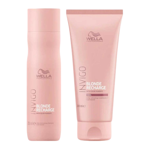 Wella Invigo Blonde Recharge Shampoo 250ml & Conditioner 200ml Duo