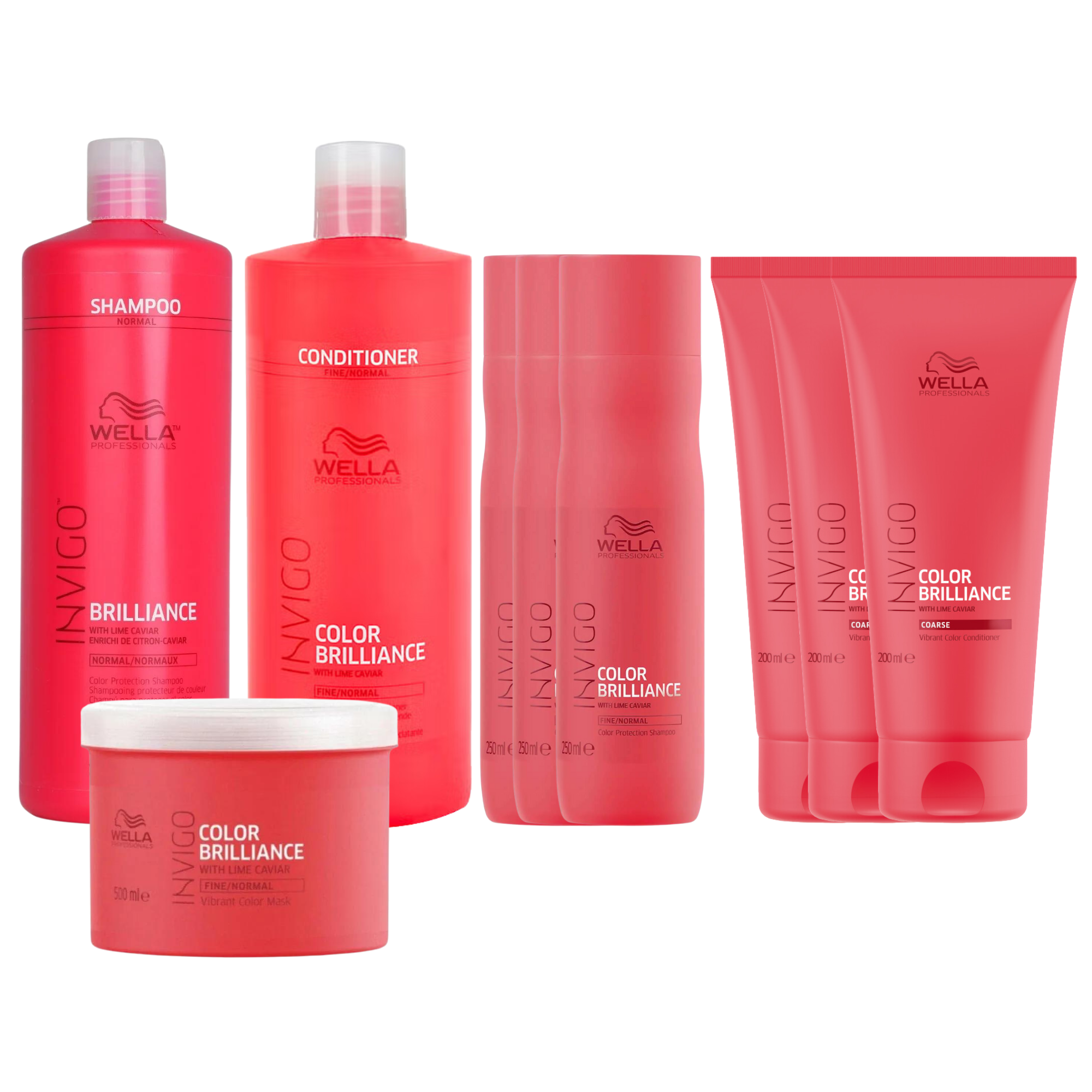 Wella Invigo Color Brilliance Salon Pack 4