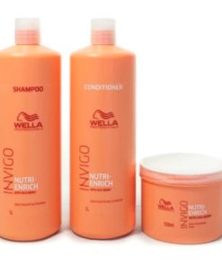Wella Invigo Nutri-Enrich Shampoo, Conditioner & Mask Trio Large