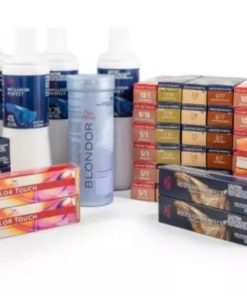 Wella Koleston Perfect Me 46 Colours, 5 Developers & 1 Blondor 400g Powder Set