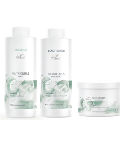 Wella Nutricurls Shampoo, Conditioner & Mask Trio Large