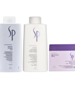 Wella SP Repair Shampoo, Conditioner & Mask Trio Basin Pack