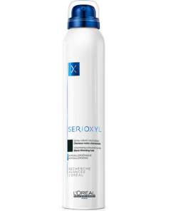 L'OrÃ©al Professionnel Serioxyl Volumising Coloured Spray Black Thinning Hair 200ml