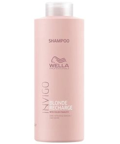 Wella Professionals Invigo Blonde Recharge Color Refreshing Shampoo 1000ml