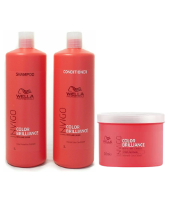 Wella Invigo Color Brilliance Shampoo, Conditioner & Mask Trio Large