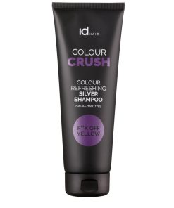 idHAIR Colour Crush Silver Shampoo F**K Off Yellow 250ml