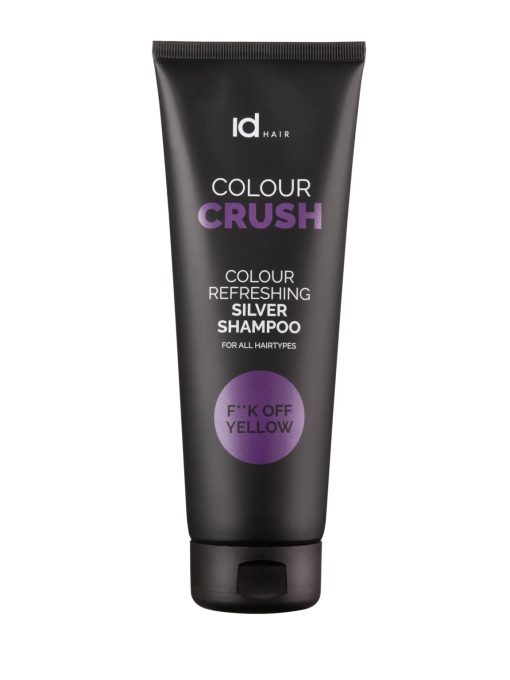 idHAIR Colour Crush Silver Shampoo F**K Off Yellow 250ml