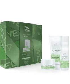 Wella Professionals Elements Renewing Shampoo, Conditioner & Mask Trio Gift Pack
