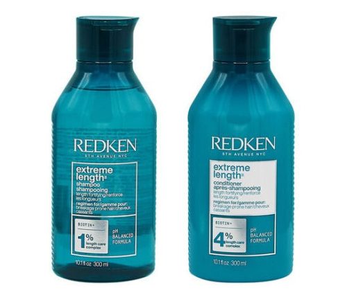 Redken Extreme Length Shampoo & Conditioner 300ml Duo