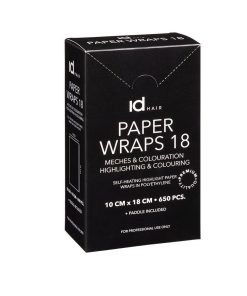 idHAIR Paper Wraps 10x18cm Small 650pcs
