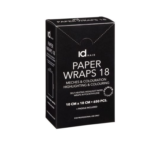 idHAIR Paper Wraps 10x18cm Small 650pcs