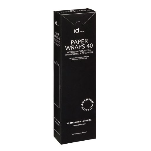 idHAIR Paper Wraps 40cm Large 650 pcs