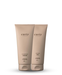 idHAIR Curly Xclusive Soft Definition Cream & Anti-Frizz Curl Gel 200ml Duo