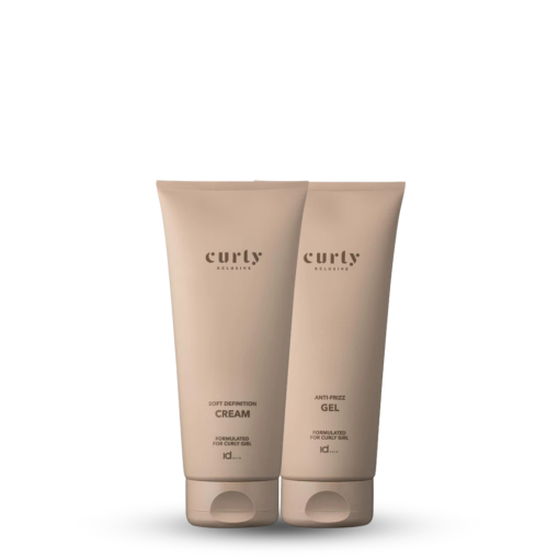 idHAIR Curly Xclusive Soft Definition Cream & Anti-Frizz Curl Gel 200ml Duo