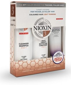 Nioxin System 3 Trio Pack - Shampoo, Conditioner & Treatment 100ml