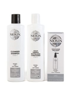 Nioxin System 1 Trio Gift Pack Shampoo & Conditioner + Treatment