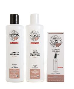 Nioxin System 3 Trio Pack - Shampoo, Condition 300ml Treatment 100ml