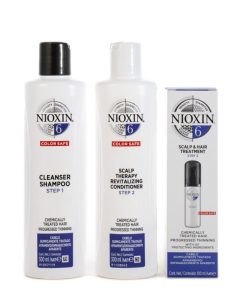 Nioxin System 6 Shampoo 300ml  Conditioner 300ml  Treatment 100ml
